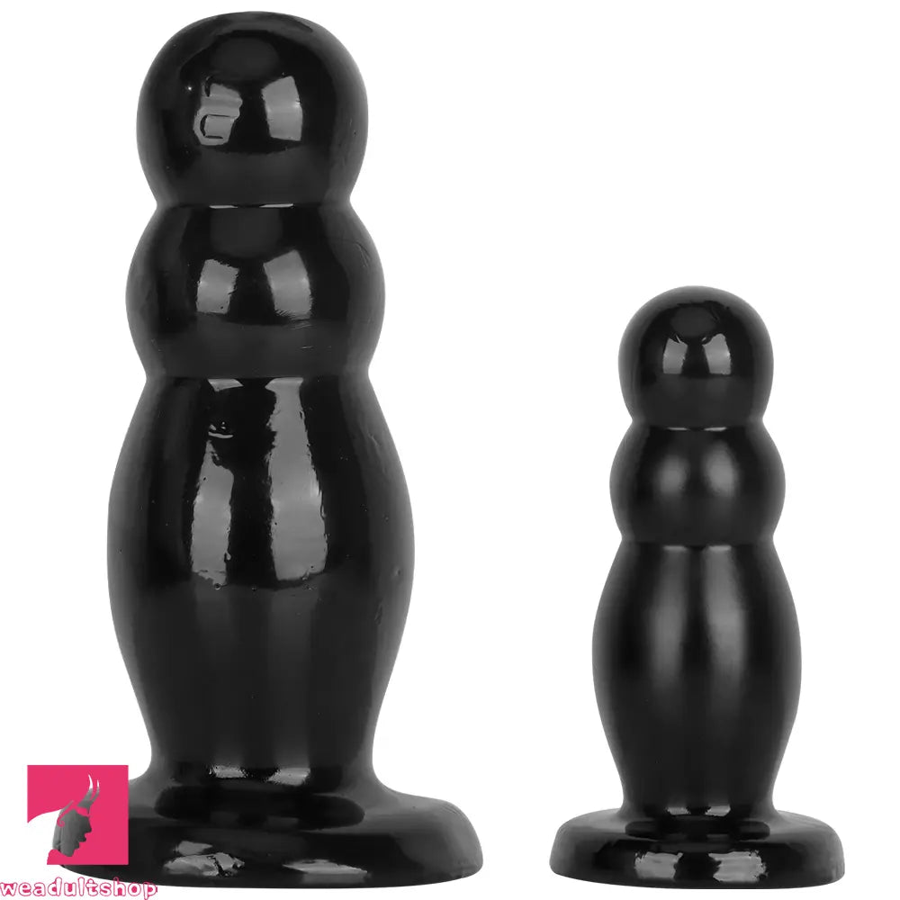 6.7in 10.23in Golden PVC Extra Large Thick Butt Plug Dildo Anal Clit Beads