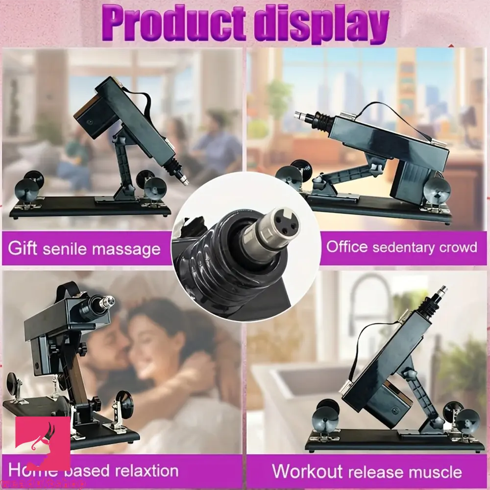 Fucking Dildo Machine With Realistic Dildo Women With 3XLR Connector