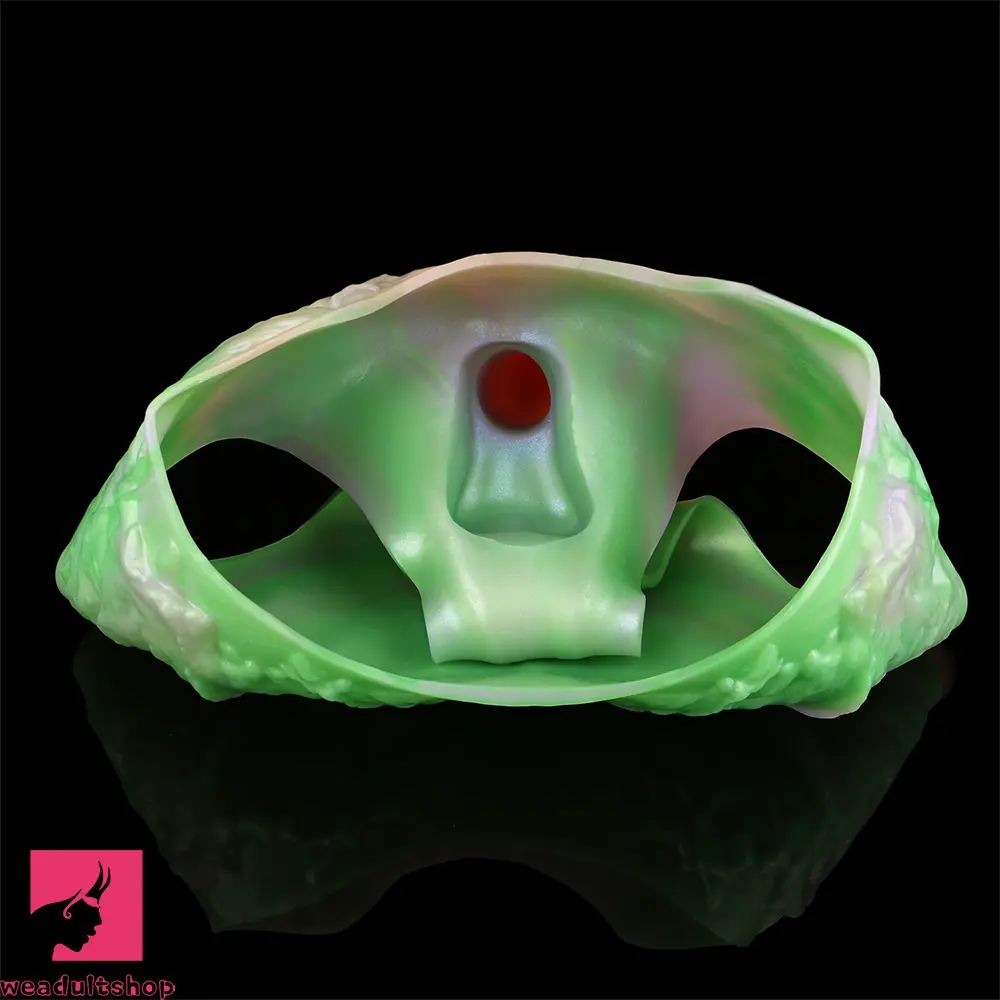 8.26in Monster Fantasy Hollow Dildo Harness Pants Strap on Spiked Dildo