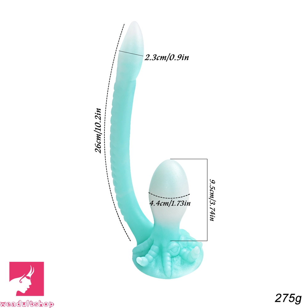 10.2in 12.5in Big Tentacle Soft Silicone Dildo For Women Men Penis Fucking