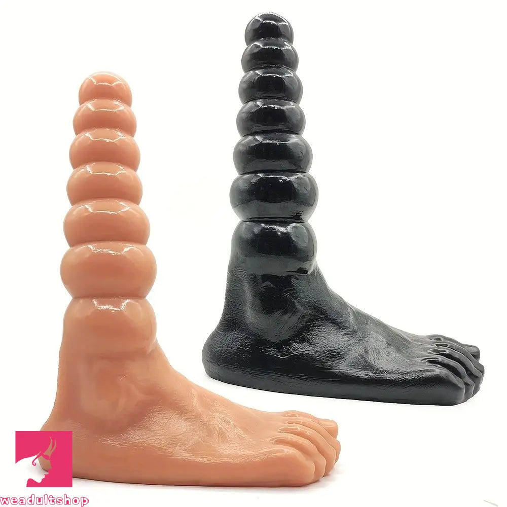 9.45in Simulated Foot Pull String Dual-Use Monster Dildo Anal Beads