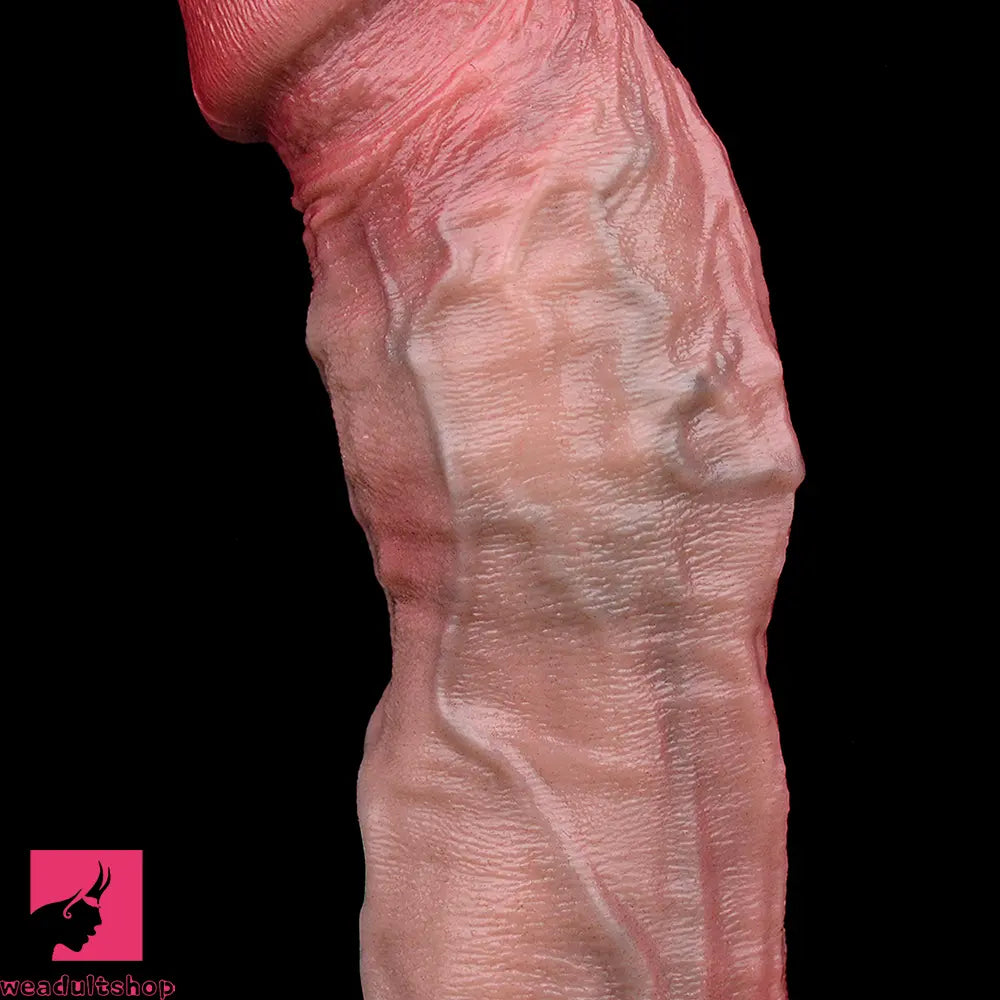 6.3in Unisex Masturbation Soft Dual Density Silicone Ejaculating Dildo