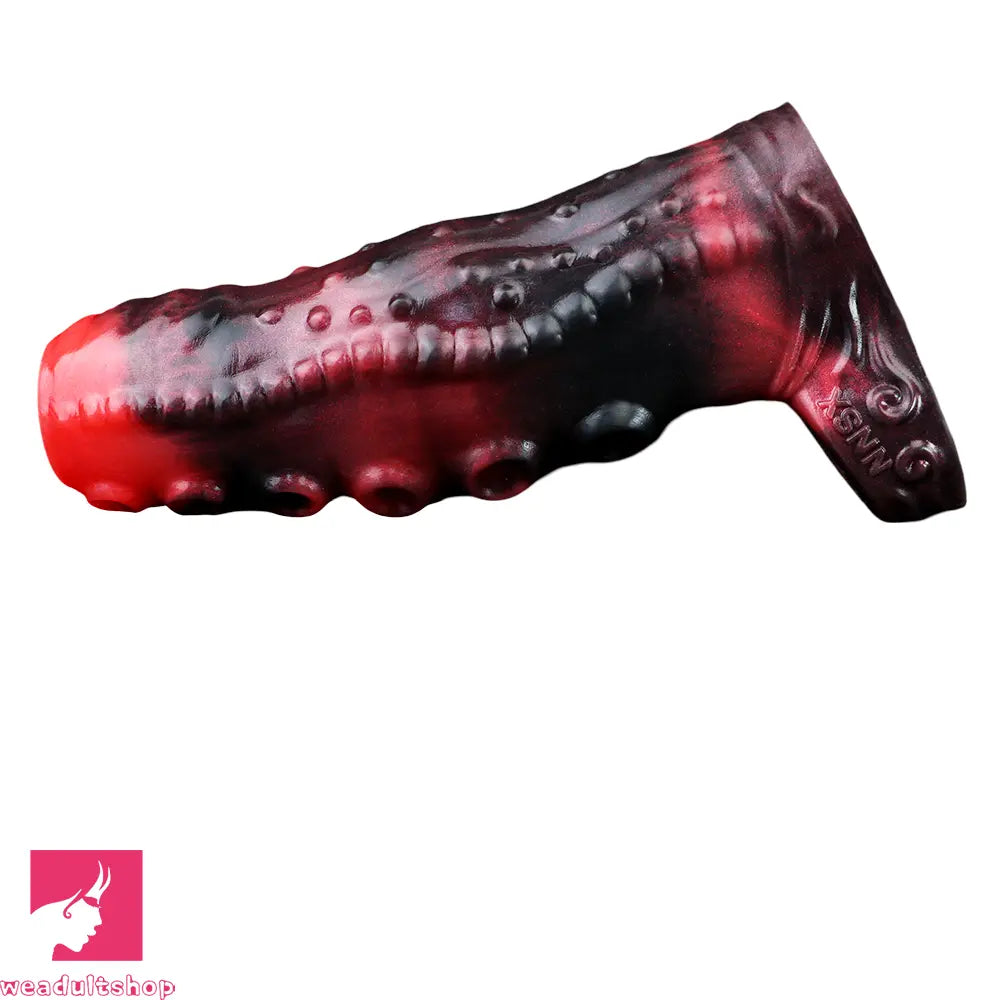 3.54in 4.72in 5.51in 6.69in Tentacle Silicone Soft Dildo Sleeve Penis Extender