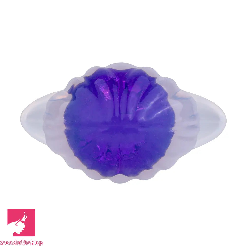 3.27in 3.86in Silicone Butt Plug Dildo Vaginal Massager & Anal Stimulator