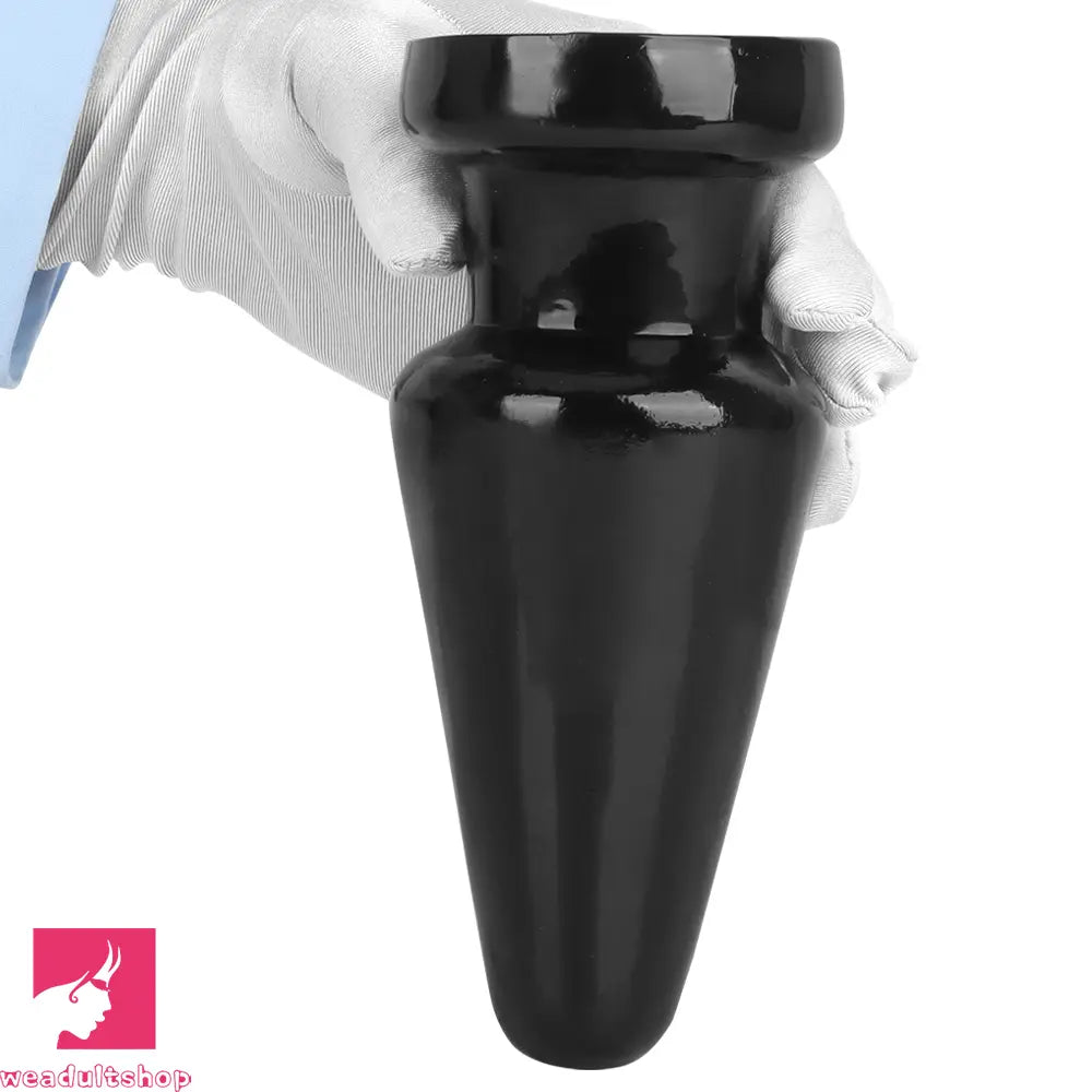6.7in Black PVC Anal Plug Dildo For Woman Couples Masturbate Tough Sex