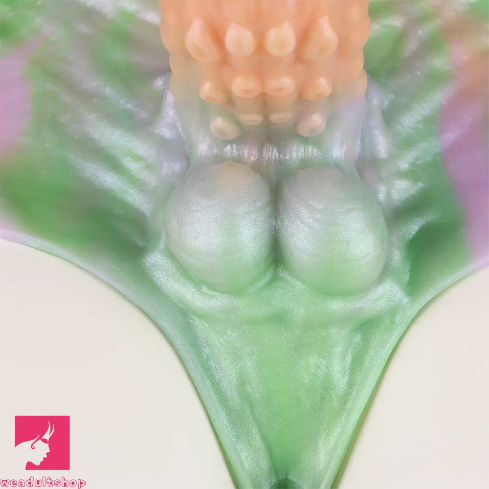 7.67in Monster Hollow Dildo Harness Pants Strap on Sex Fantasy Dildo