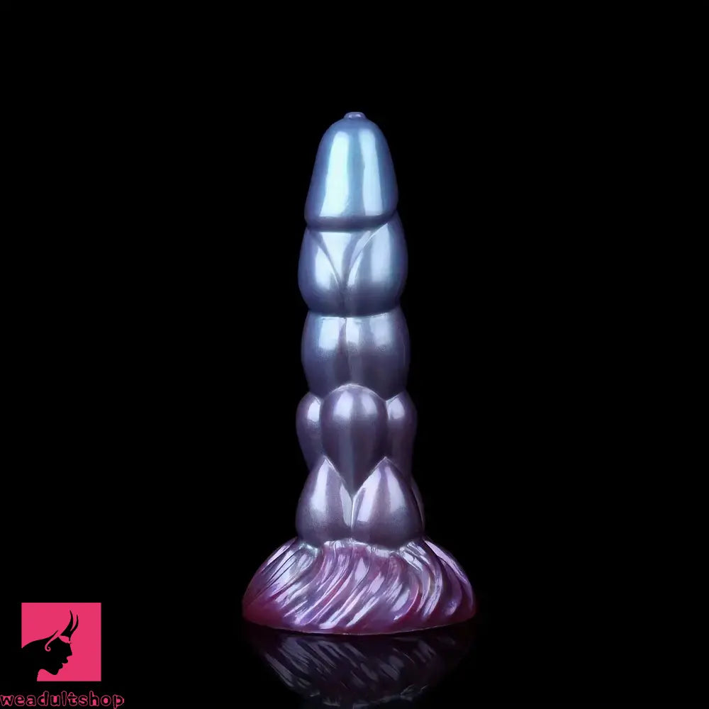 8.14in Liquid Silicone Space Bug Anal Plug Women Sex Anal Trainer Dildo