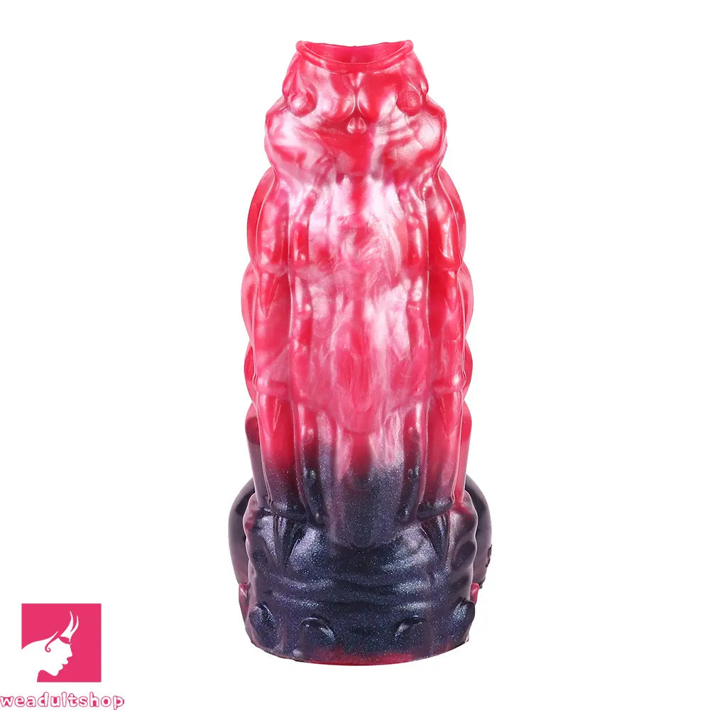 5.66in Fantasy Hollow Dildo Built-in keel Vibration Remote Penis Sleeve