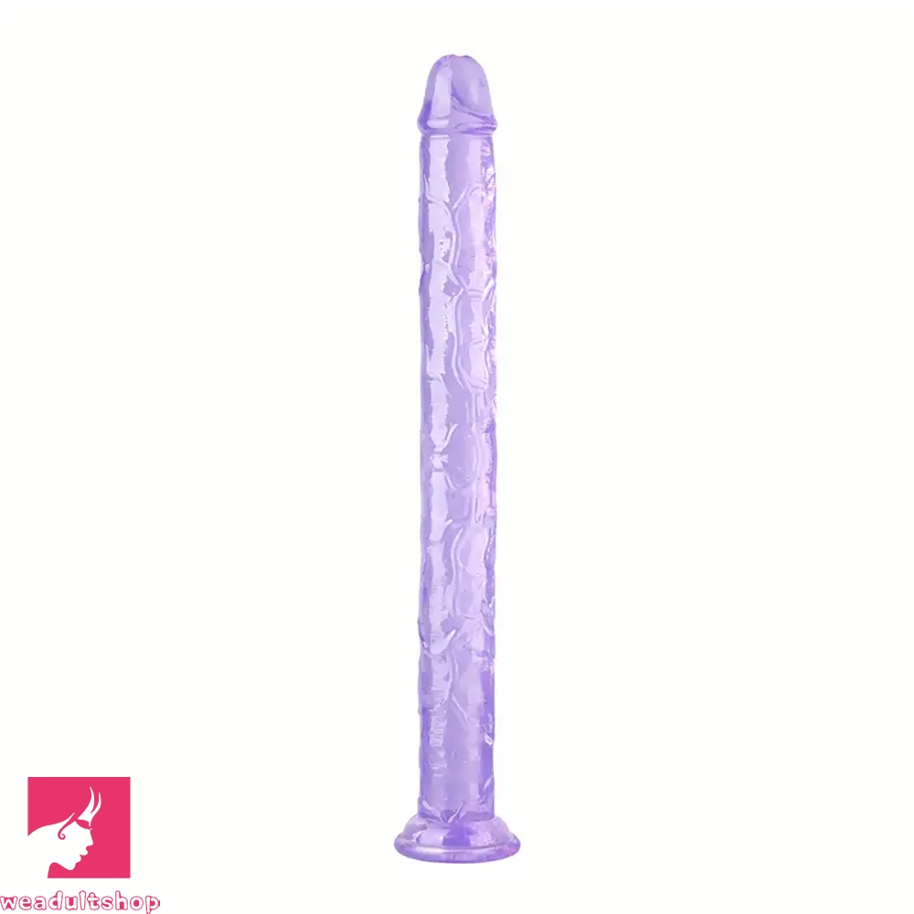 17.72in Long Big PVC Double Ended Dildo For Anal Vaginal Sex G Spot