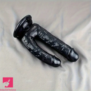 8.66in Double-Ended Dildo Realistic Adult Toy Female Pleasure G Spot