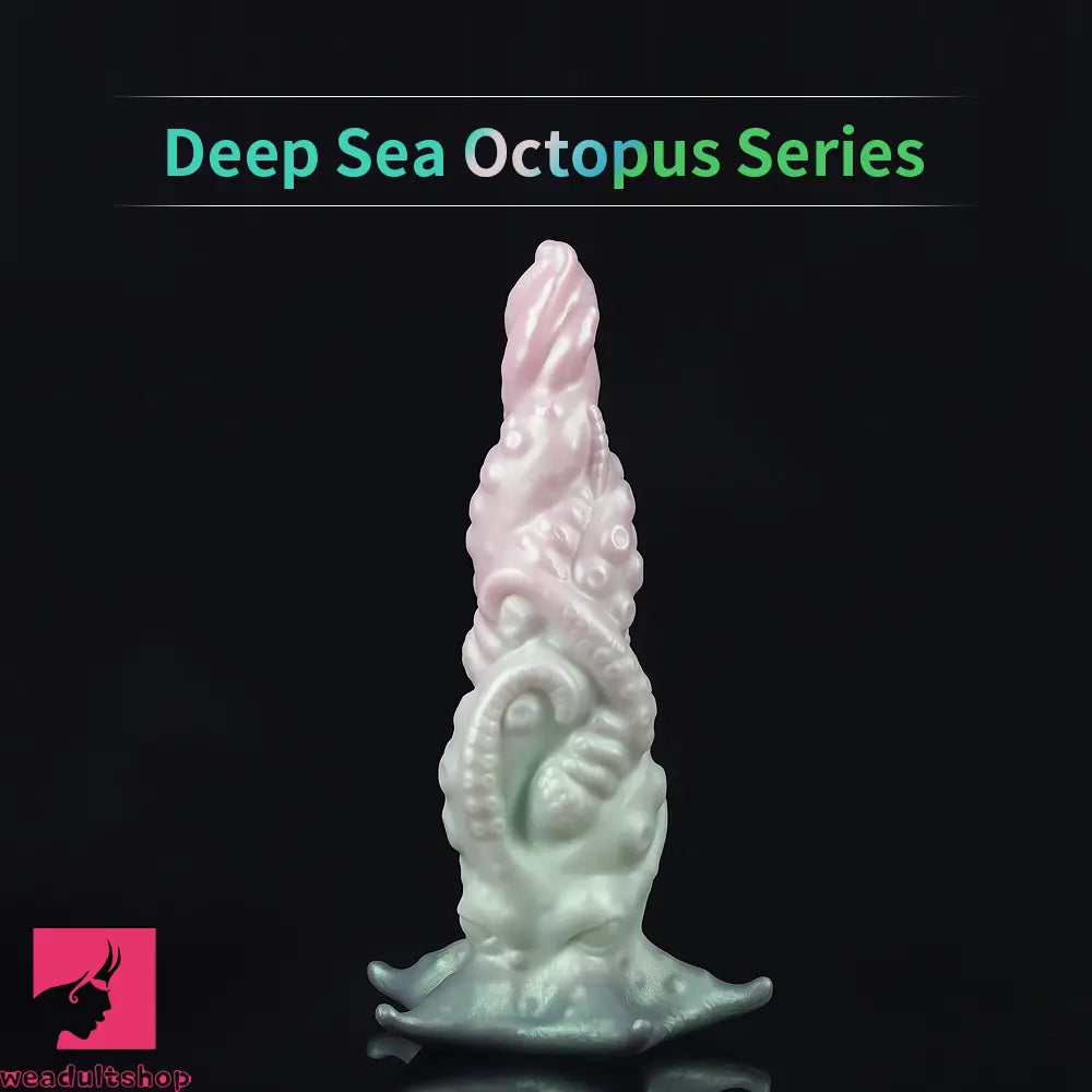 9.06in Deep Sea Tentacle Octopus Soft Silicone Big Dildo For Anus Sex