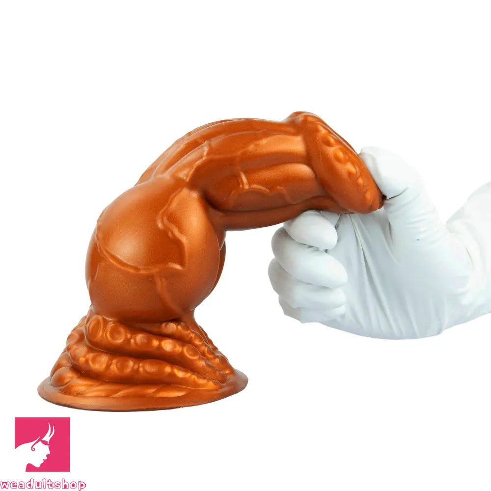 10.24in Fantasy Knot Silicone Big Dildo Comprehensive Dilator Prostate Cock