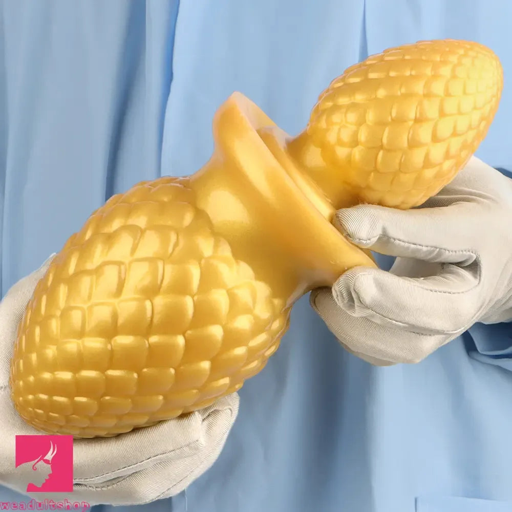 3.93in 5.9in Newbie Anal Cock Masturbator Silicone Soft Butt Plug Dildo