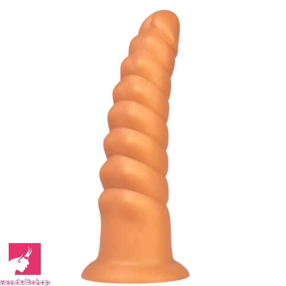 7.28in Luminous Soft Silicone Fantasy Dildo Silicone Dick For Anal Prostate