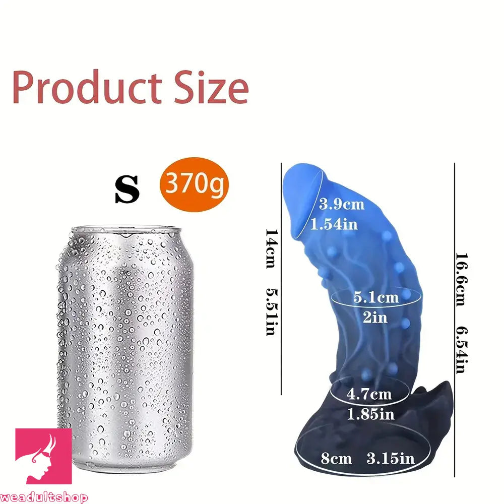 6.54in 7.68in 8.97in Soft Silicone Monster Spiked Dildo Thick Anal Odd Dildo