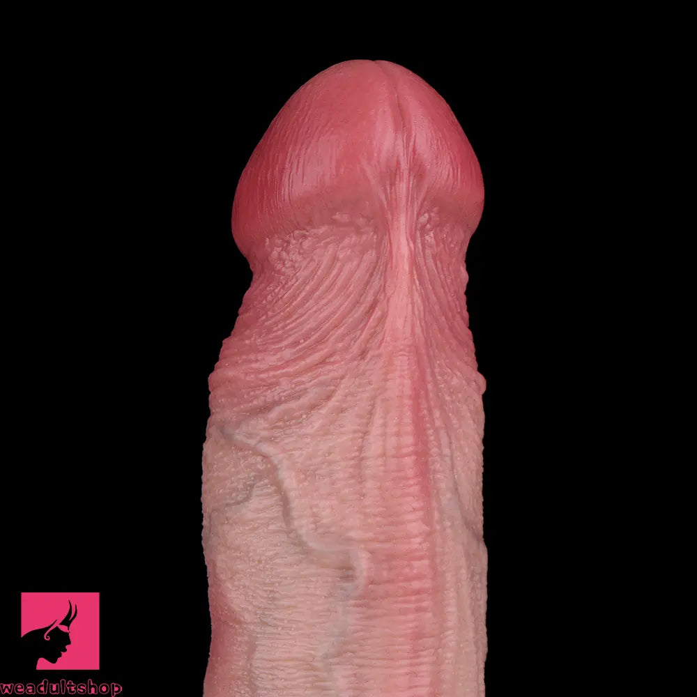 8.11in Realistic Feeling Skin Hollow Sleeve Cock Strap on Dildo Sex Toy