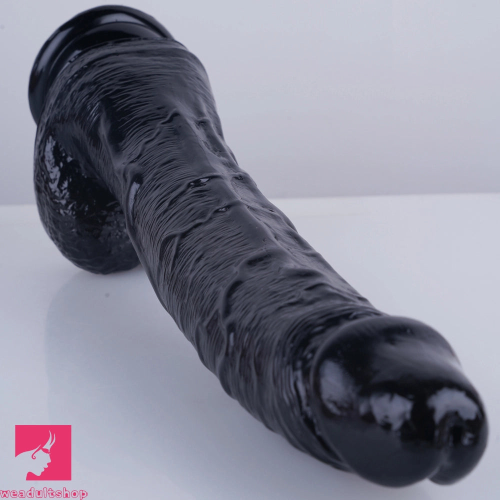 11.41in Long Curved Milf Riding Dildo For Females Males Sex Orgasm