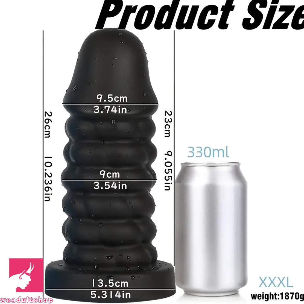 4.72in 5.9in 6.69in 7.87in 9.06in 10.24in Large Anal Plug Dildo Clit Toy