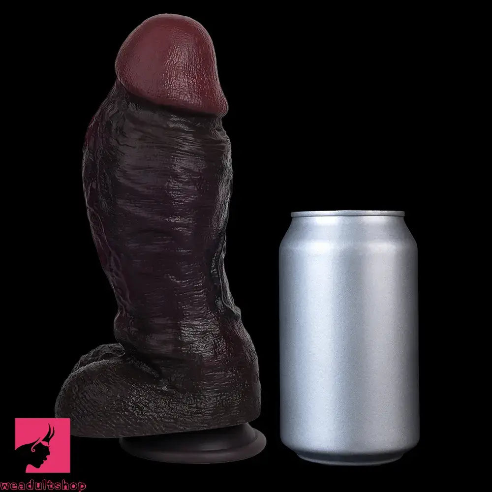 8.98in Real Feel Dual Density Silicone Soft Real Dildo Hands-Free Cock Toy