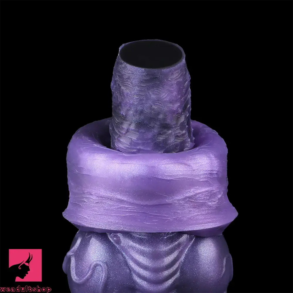 9.05in Tentacle Knot Silicone Dual Density Monster Dildo Anal Stimulator