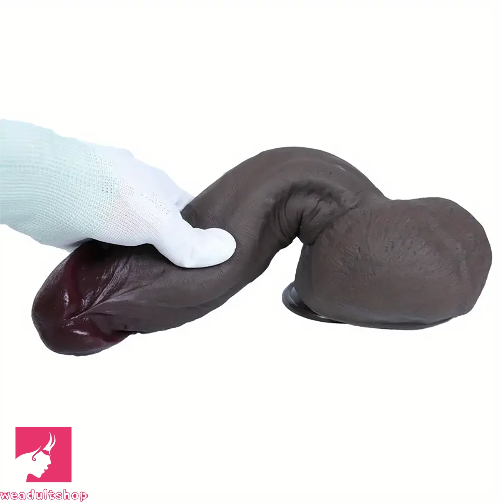 11.81in 12.6in Realistic Silicone Big Soft Lifelike Dildo For Women Clit