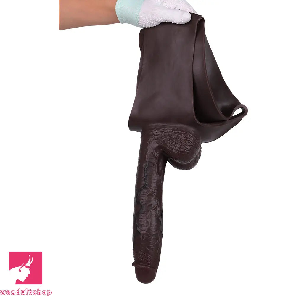 10.1in Hollow Strap on Dildo Panty For G-Spot Vaginal Anal Entertainment