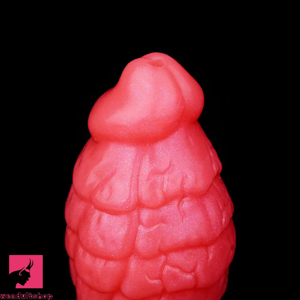 5.31in Fantasy Silicone Soft Inflatable Spraying Water Dildo For Anus Sex