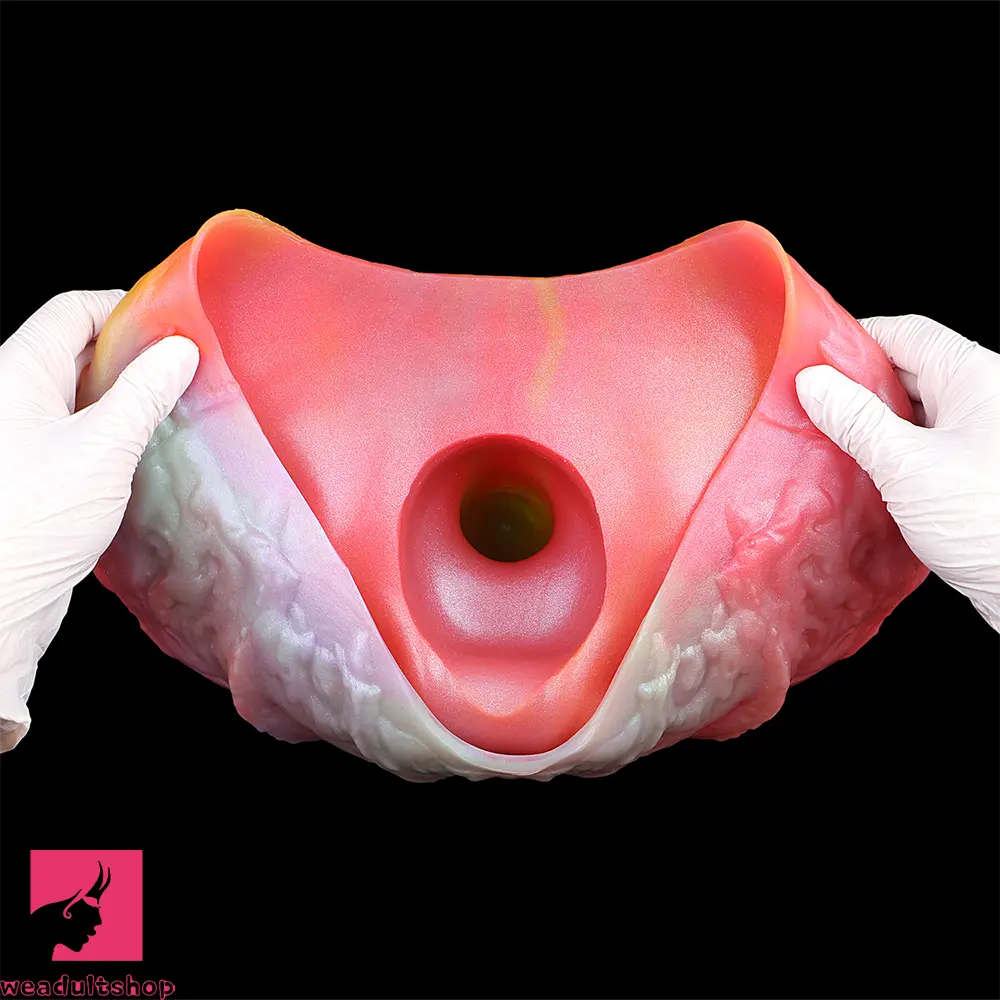 9.17in Monster Fantasy Silicone Soft Strap on Hollow Dildo Panty Cock