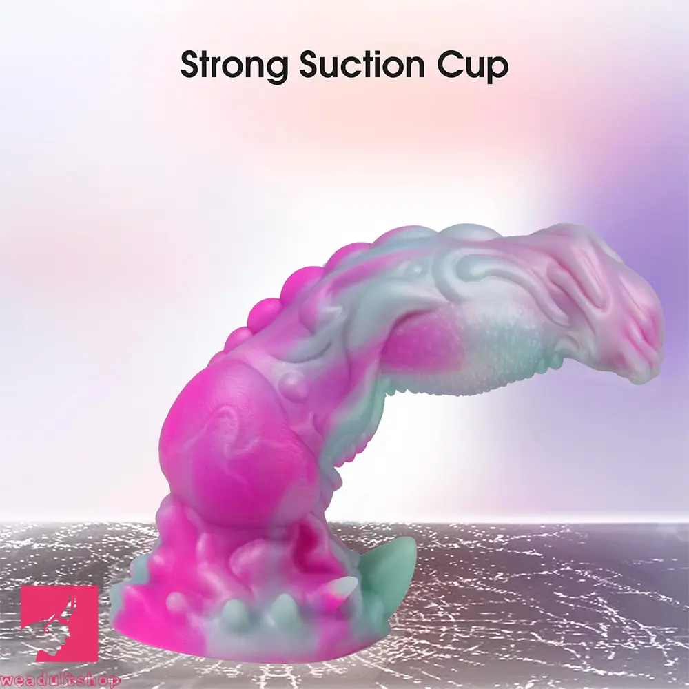 9in Soft Monster Silicone Big Spiked Odd Clit Dildo Prostate Massager