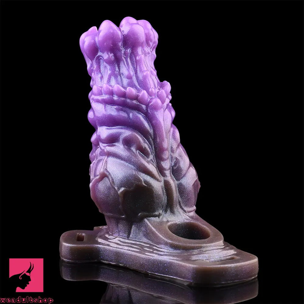 5.55in Dragon Silicone Floppy Beast Creature Fantasy Hollow Dildo Sleeve