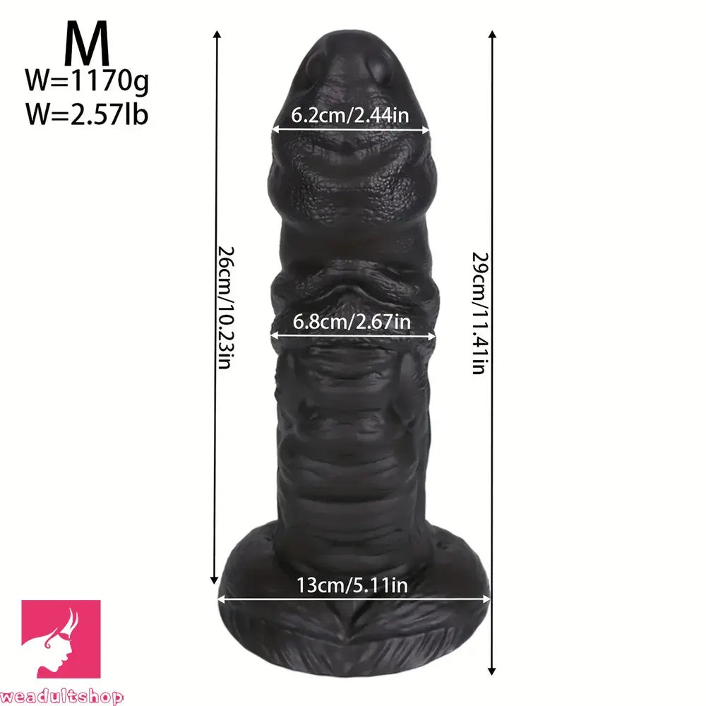 10.03in 11.41in 13.38in Monster Creature Fantasy Huge Lifelike PVC Dildo