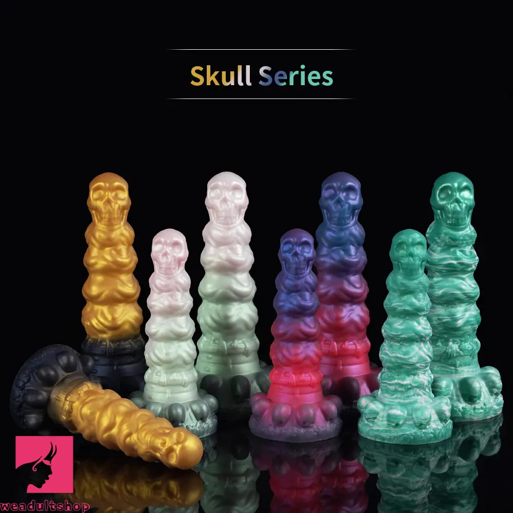 7.09in 9.06in Liquid Silicone Strange Backyard Soft Fantasy Anal Dildo