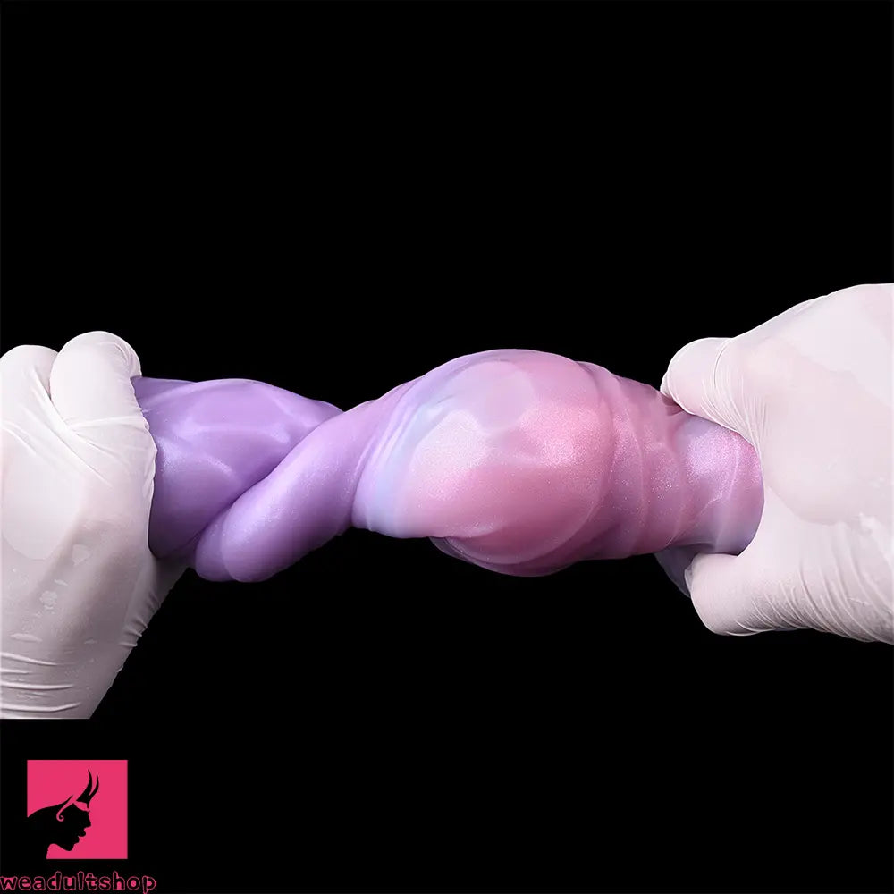 9.84in Squeeze Inflatable Alien Cock Animal Dog Dildo For Intimacy Game