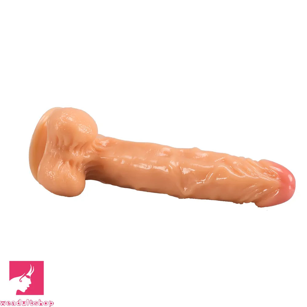 9.84in Big Real PVC Skin Dildo For Female Male Toy With Suction Cup