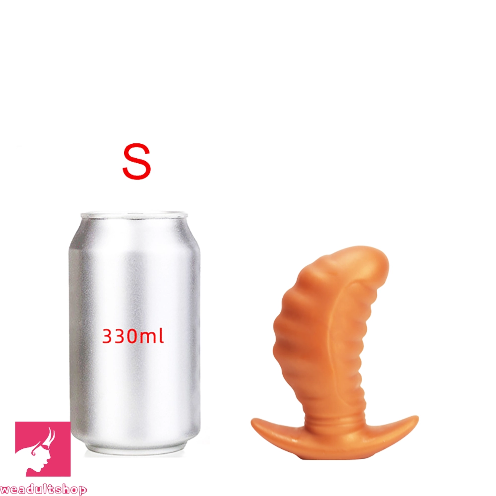 3.38in 4.56in 5.53in Small Butt Plug Dildo For Men Women Fucking Clit