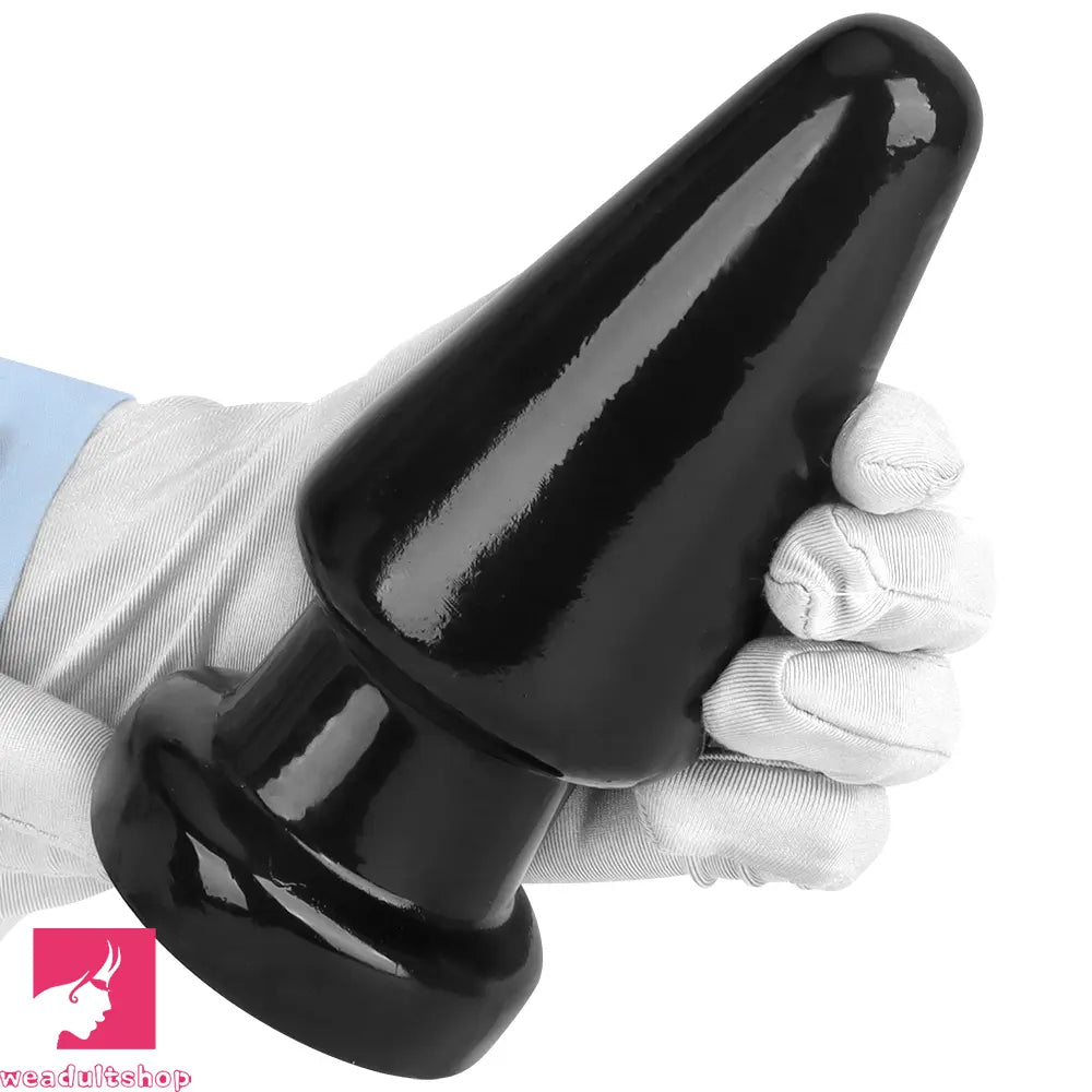 6.7in Black PVC Anal Plug Dildo For Woman Couples Masturbate Tough Sex