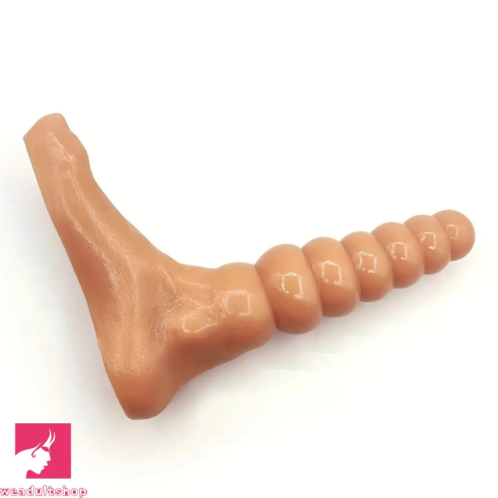 9.45in Simulated Foot Pull String Dual-Use Monster Dildo Anal Beads