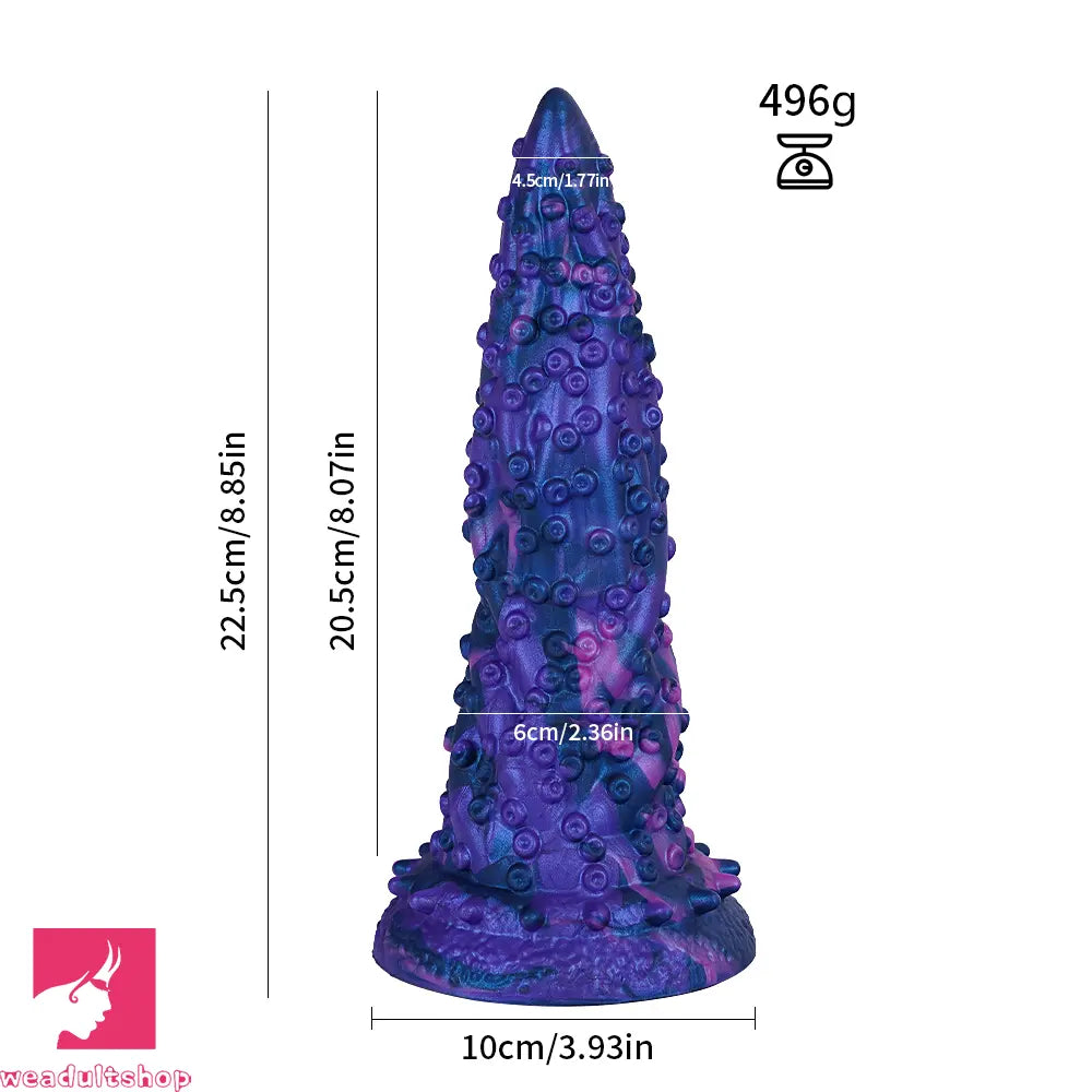 Tentacle Silicone Knot Animal Cock Soft Dildo For Anal Massage Expansion