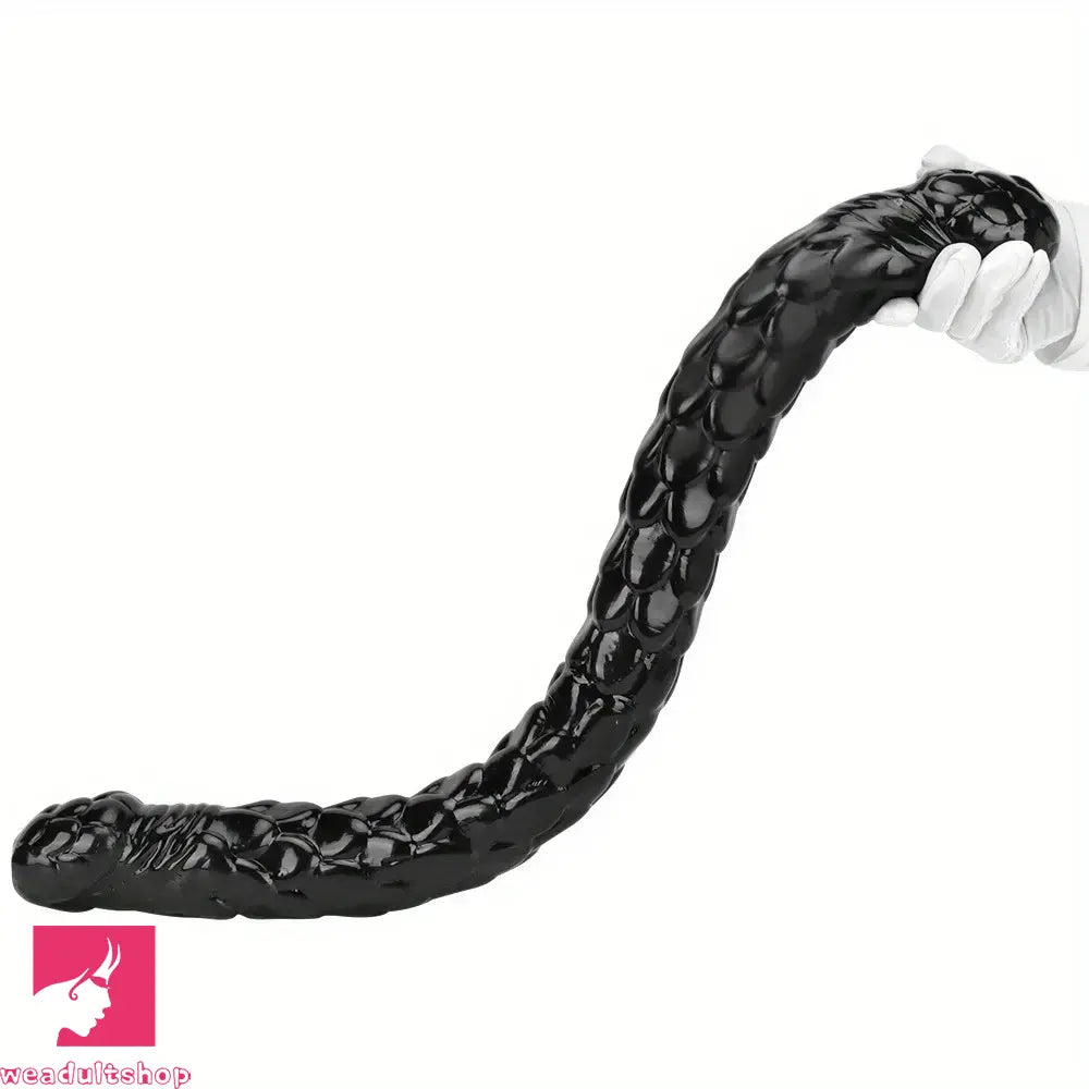 20.47in 27.55in Double-Headed Extra Long Fish Scale Huge Dildo For Sex