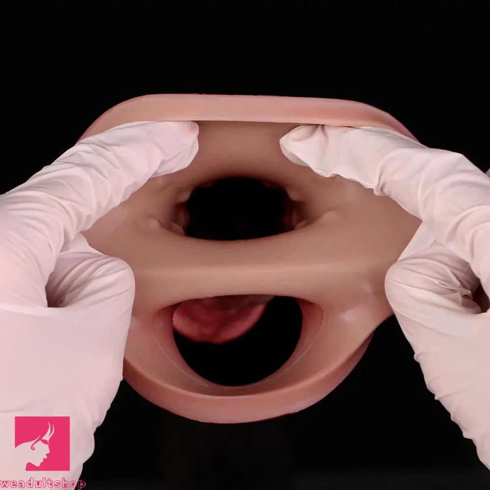 8.11in Realistic Penis Silicone Soft Dildo Cock Sleeve Vibrating Remote Extender