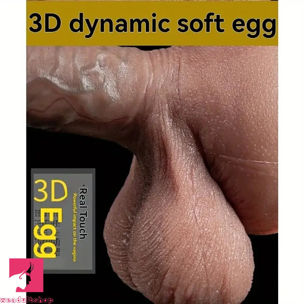 5.91in 9.06in 9.84in Realistic Female Silicone Large Soft Dildo Couple Toy
