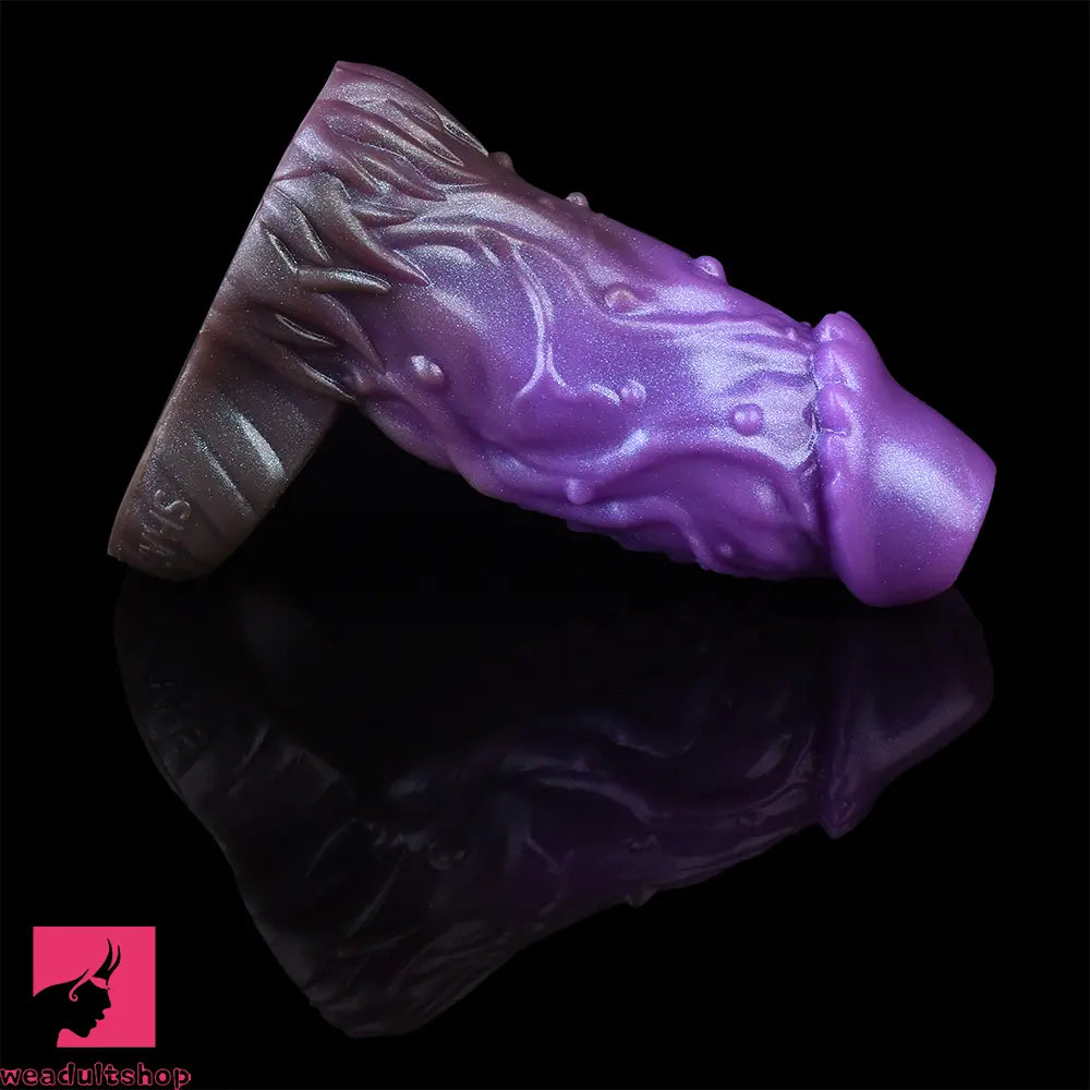 5.78in Beast Creature Fantasy Hollow Dildo Sleeve For Cock Enlargement