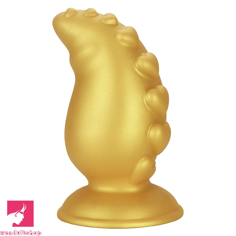 5.31in 6.88in 8.46in 10.62in Heart Anal Plug Dildo Prostate Massage Butt Toy