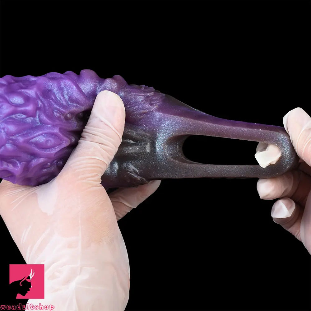 5.78in Dragon Beast Creature Fantasy Hollow Silicone Soft Dildo Sleeve