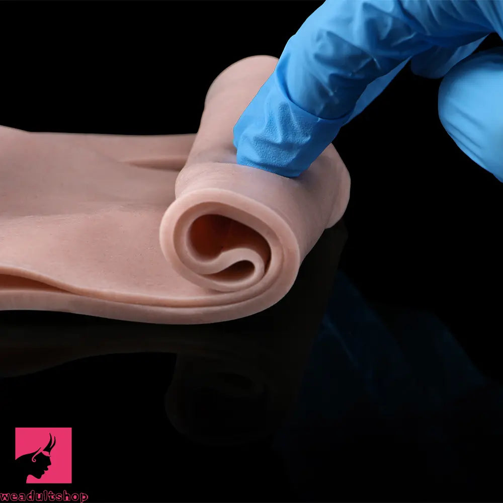 5.9in Silicone Lifelike Strap on Dildo Panty Realistic Texture Real Cock Glans