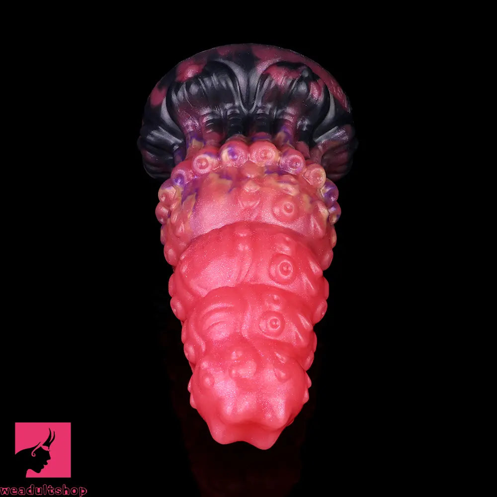 5.83in Fantasy Odd Silicone Soft Cock Dildo Hands-Free Clit Stimulator