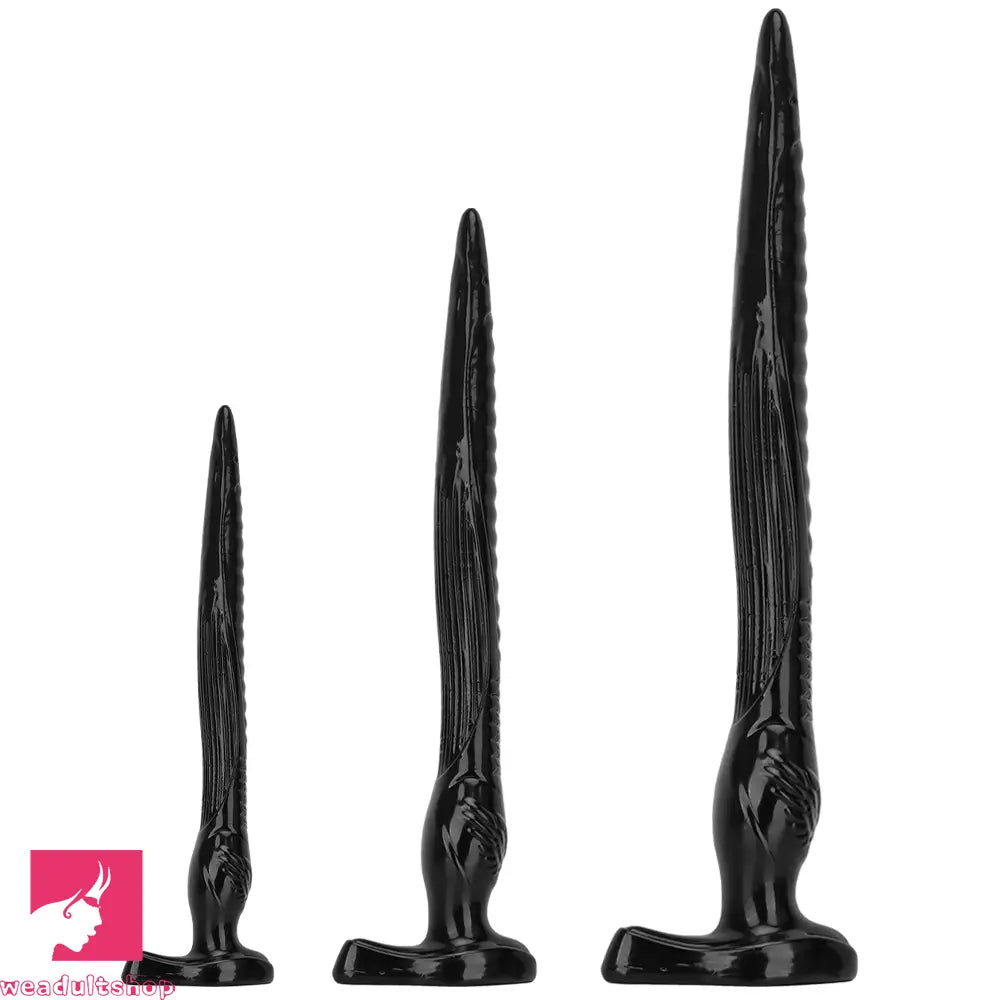 12.2in 16.14in 20.07in Black Super Long Large Out Anal Plug Cock Dildo
