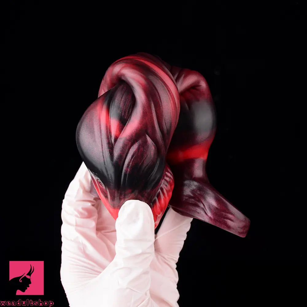 5.91in 7.17in Silicone Cock Sleeve Soft Vibrating Hollow Fantasy Penis Dildo