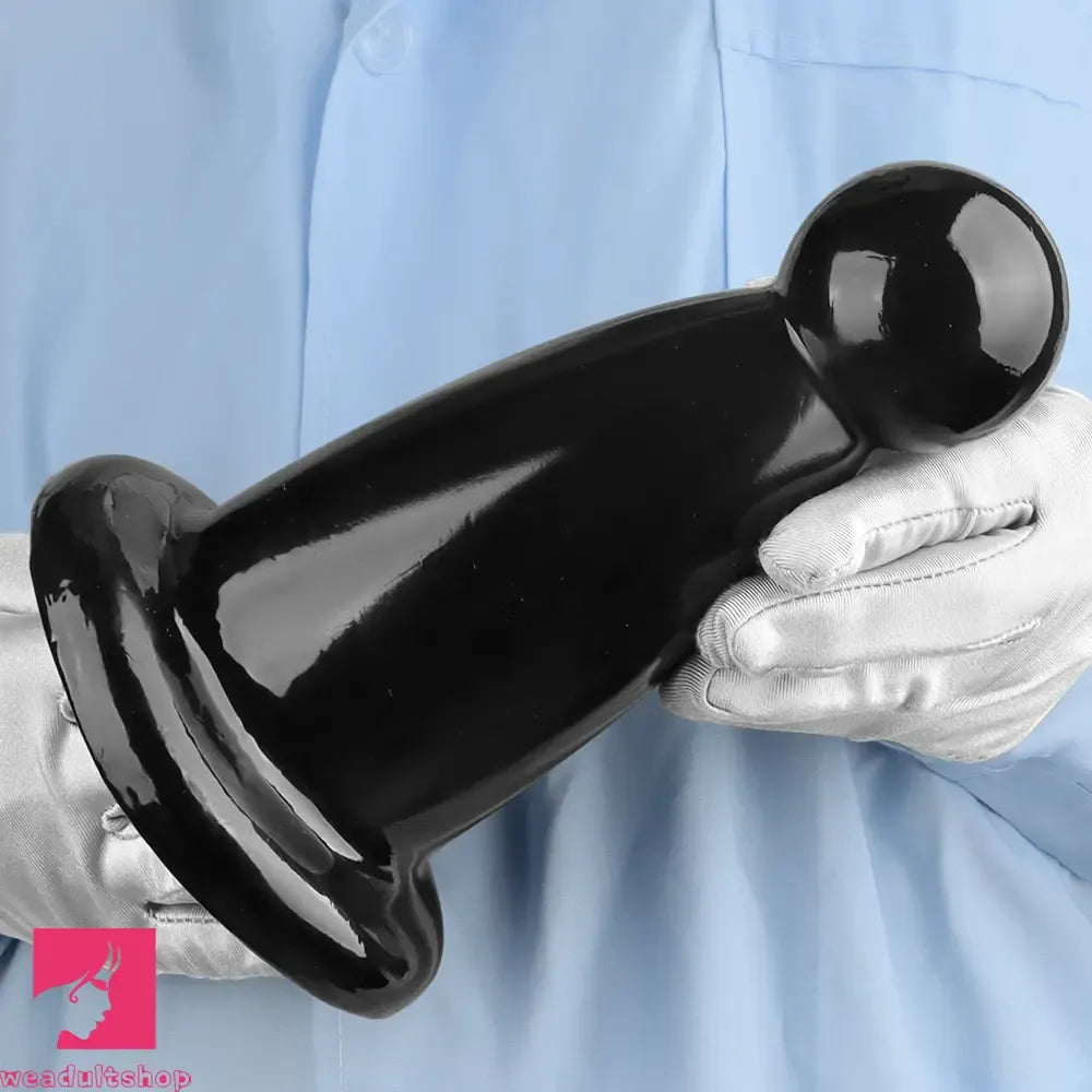 5.7in 7.87in Black PVC Thick Butt Plug Dildo For Women Sexual Adult Cock