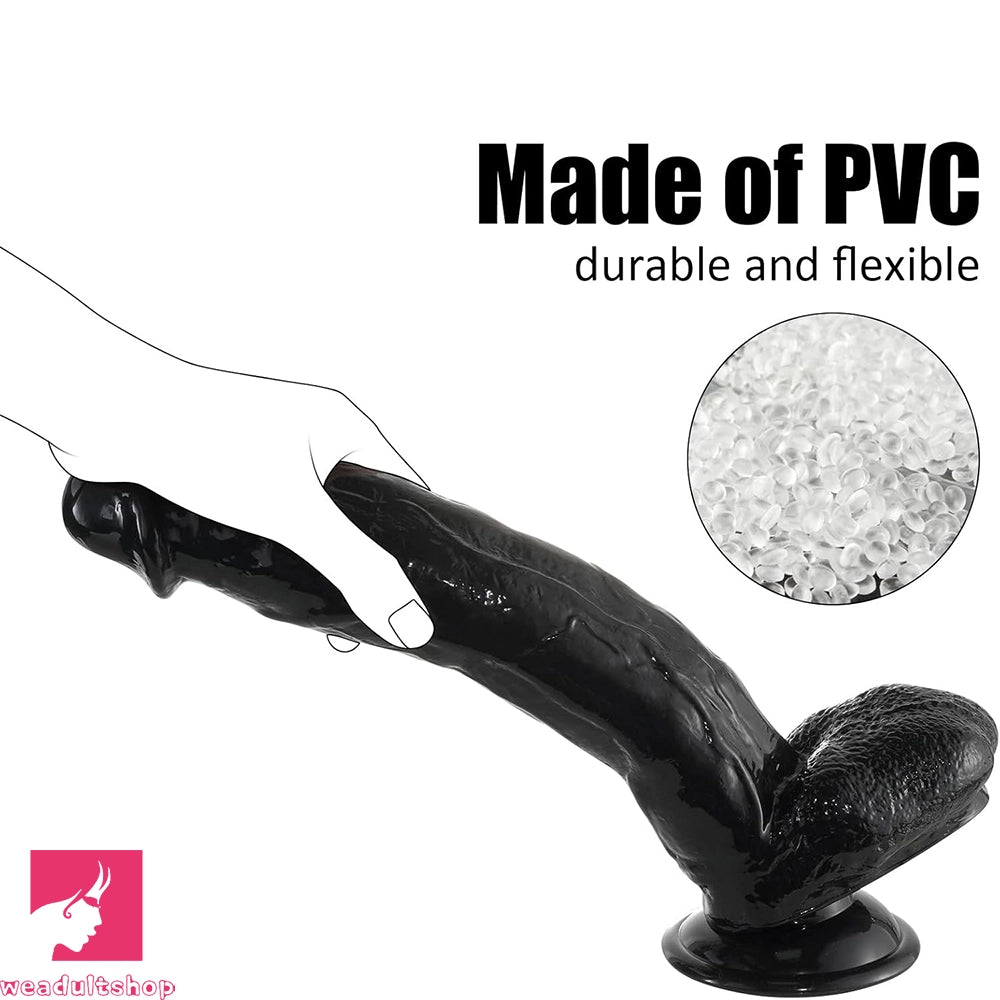 10in Oversized Huge Thick Skin Feeling Dildo For Female Anus Expander